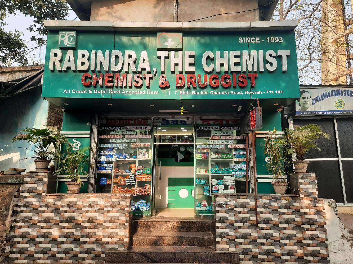 Rabindra, The Chemist