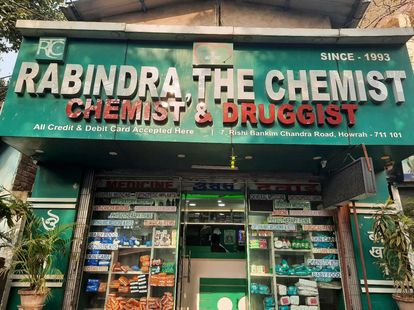Rabindra, The Chemist