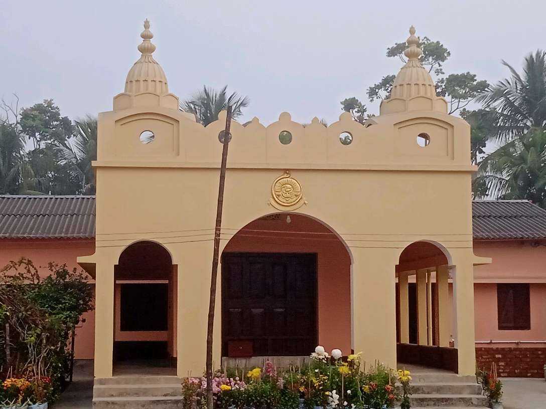 Ramakrishna Mission Ashram, Mansa Island. Gangasagar Branch Center.