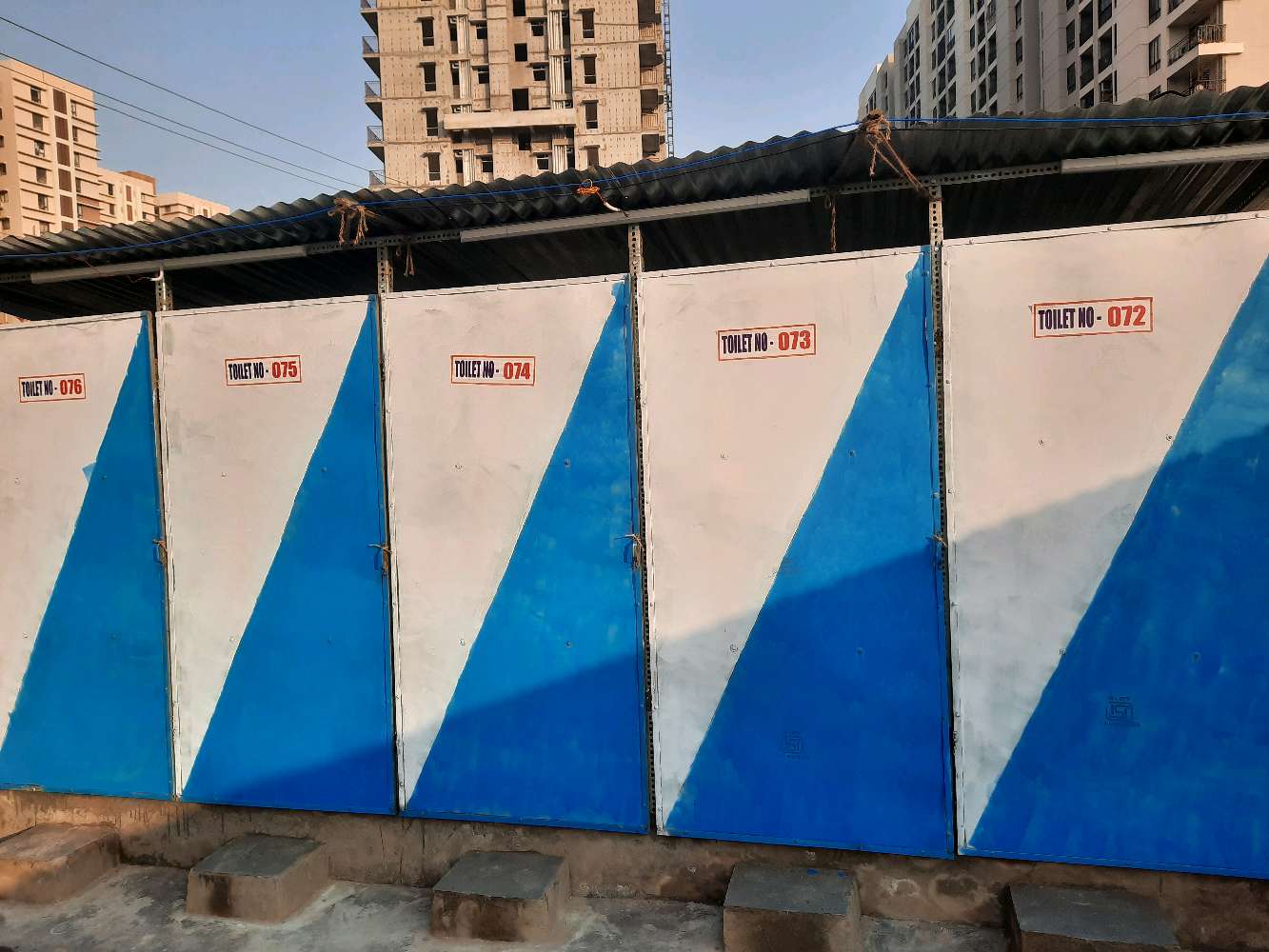 public toilet poilan buffer zone