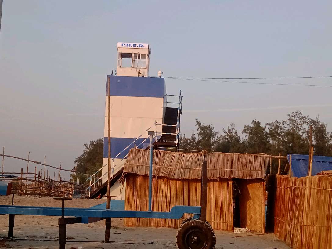 Temporary Bathing Ghat