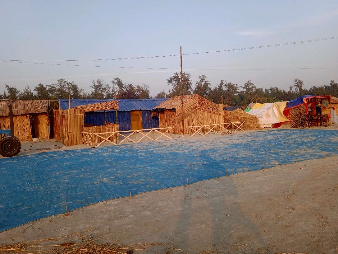 Temporary Bathing Ghat