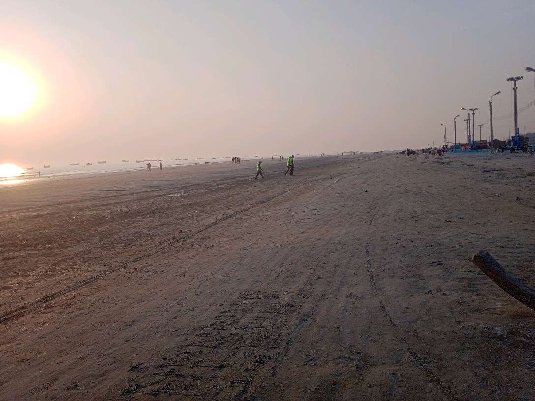 Temporary Bathing Ghat